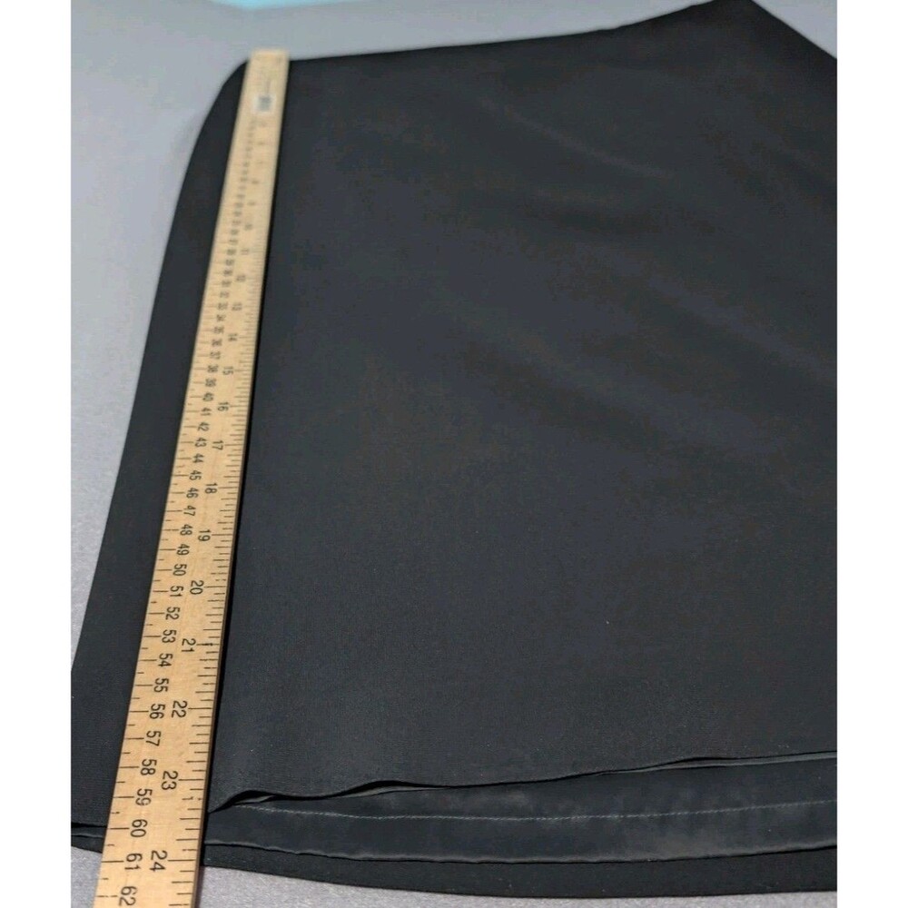Talbots Womens 6 Petite 6P Black Cropped Blazer Jacket Tailored + Skirt SET OF 2 - Picture 8 of 16